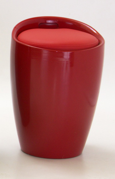 Derby Stool Red