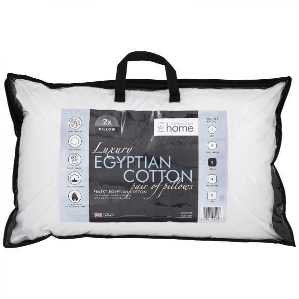 Egyptian Cotton Pair Pillows