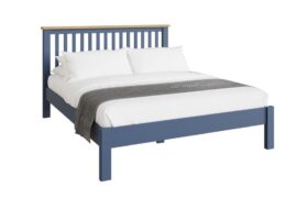 Oregon Blue Kingsize Bed 1